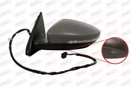 Наружное зеркало PRASCO купить