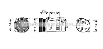 Компрессор, кондиционер PRASCO купить