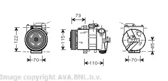Компрессор, кондиционер PRASCO купить