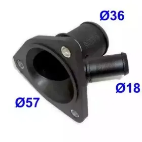 Фланец охлаждающей жидкости HOFFER купить