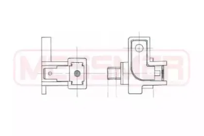 Кронштейн, угольная щетка MESSMER купить