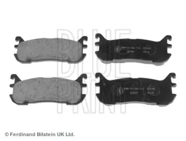 Комплект тормозных колодок, дисковый тормоз BLUE PRINT купить