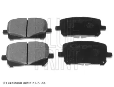 Комплект тормозных колодок, дисковый тормоз BLUE PRINT купить