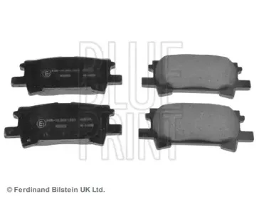 Комплект тормозных колодок, дисковый тормоз BLUE PRINT купить