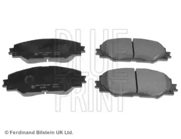 Комплект тормозных колодок, дисковый тормоз BLUE PRINT купить