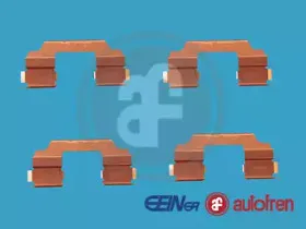 Комплектующие, колодки дискового тормоза AUTOFREN SEINSA купить