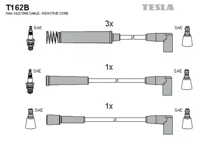 Комплект проводов зажигания TESLA купить