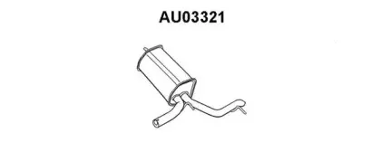 Глушитель выхлопных газов конечный VENEPORTE купить