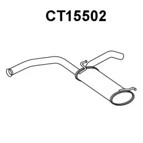 Глушитель выхлопных газов конечный VENEPORTE купить