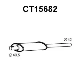 Предглушитель выхлопных газов VENEPORTE купить