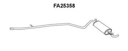Глушитель выхлопных газов конечный VENEPORTE купить