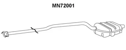 Глушитель выхлопных газов конечный VENEPORTE купить