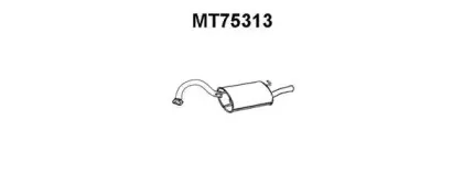 Глушитель выхлопных газов конечный VENEPORTE купить