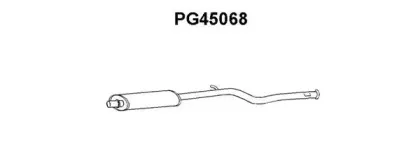 Средний глушитель выхлопных газов VENEPORTE купить