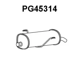 Глушитель выхлопных газов конечный VENEPORTE купить