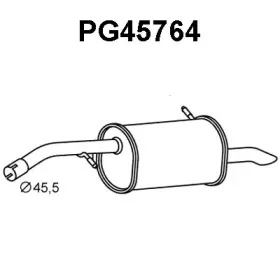 Глушитель выхлопных газов конечный VENEPORTE купить