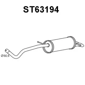 Глушитель выхлопных газов конечный VENEPORTE купить