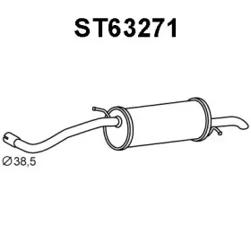 Глушитель выхлопных газов конечный VENEPORTE купить
