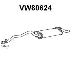 Глушитель выхлопных газов конечный VENEPORTE купить