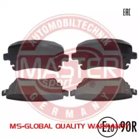 Комплект тормозных колодок, дисковый тормоз MASTER-SPORT купить