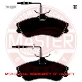 Комплект тормозных колодок, дисковый тормоз MASTER-SPORT купить