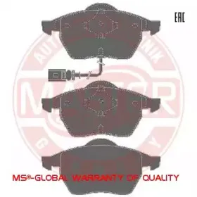 Комплект тормозных колодок, дисковый тормоз MASTER-SPORT купить