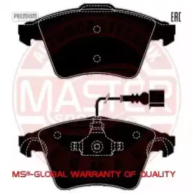 Комплект тормозных колодок, дисковый тормоз MASTER-SPORT купить
