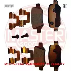Комплект тормозных колодок, дисковый тормоз MASTER-SPORT купить