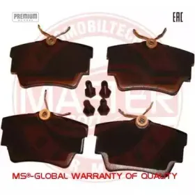 Комплект тормозных колодок, дисковый тормоз MASTER-SPORT купить