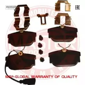 Комплект тормозных колодок, дисковый тормоз MASTER-SPORT купить