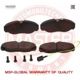 Комплект тормозных колодок, дисковый тормоз MASTER-SPORT купить