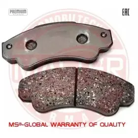 Комплект тормозных колодок, дисковый тормоз MASTER-SPORT купить