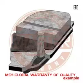 Комплект тормозных колодок, дисковый тормоз MASTER-SPORT купить