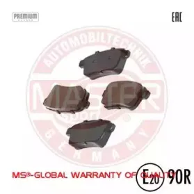 Комплект тормозных колодок, дисковый тормоз MASTER-SPORT купить