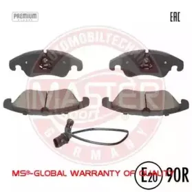 Комплект тормозных колодок, дисковый тормоз MASTER-SPORT купить