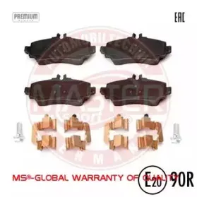 Комплект тормозных колодок, дисковый тормоз MASTER-SPORT купить