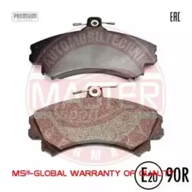 Комплект тормозных колодок, дисковый тормоз MASTER-SPORT купить