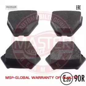 Комплект тормозных колодок, дисковый тормоз MASTER-SPORT купить