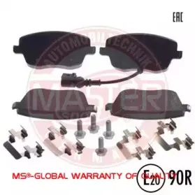 Комплект тормозных колодок, дисковый тормоз MASTER-SPORT купить