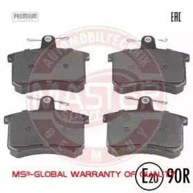 Комплект тормозных колодок, дисковый тормоз MASTER-SPORT купить