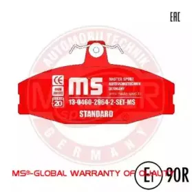 Комплект тормозных колодок, дисковый тормоз MASTER-SPORT купить