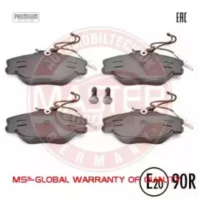 Комплект тормозных колодок, дисковый тормоз MASTER-SPORT купить