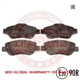 Комплект тормозных колодок, дисковый тормоз MASTER-SPORT купить