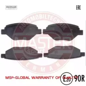 Комплект тормозных колодок, дисковый тормоз MASTER-SPORT купить