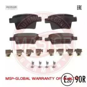 Комплект тормозных колодок, дисковый тормоз MASTER-SPORT купить