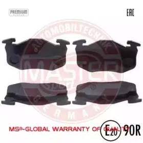 Комплект тормозных колодок, дисковый тормоз MASTER-SPORT купить