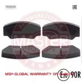 Комплект тормозных колодок, дисковый тормоз MASTER-SPORT купить