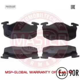 Комплект тормозных колодок, дисковый тормоз MASTER-SPORT купить