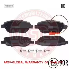 Комплект тормозных колодок, дисковый тормоз MASTER-SPORT купить