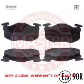 Комплект тормозных колодок, дисковый тормоз MASTER-SPORT купить